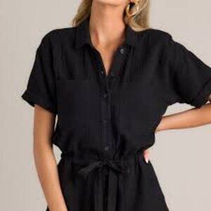 Z Supply Women's Lookout Gauze Romper